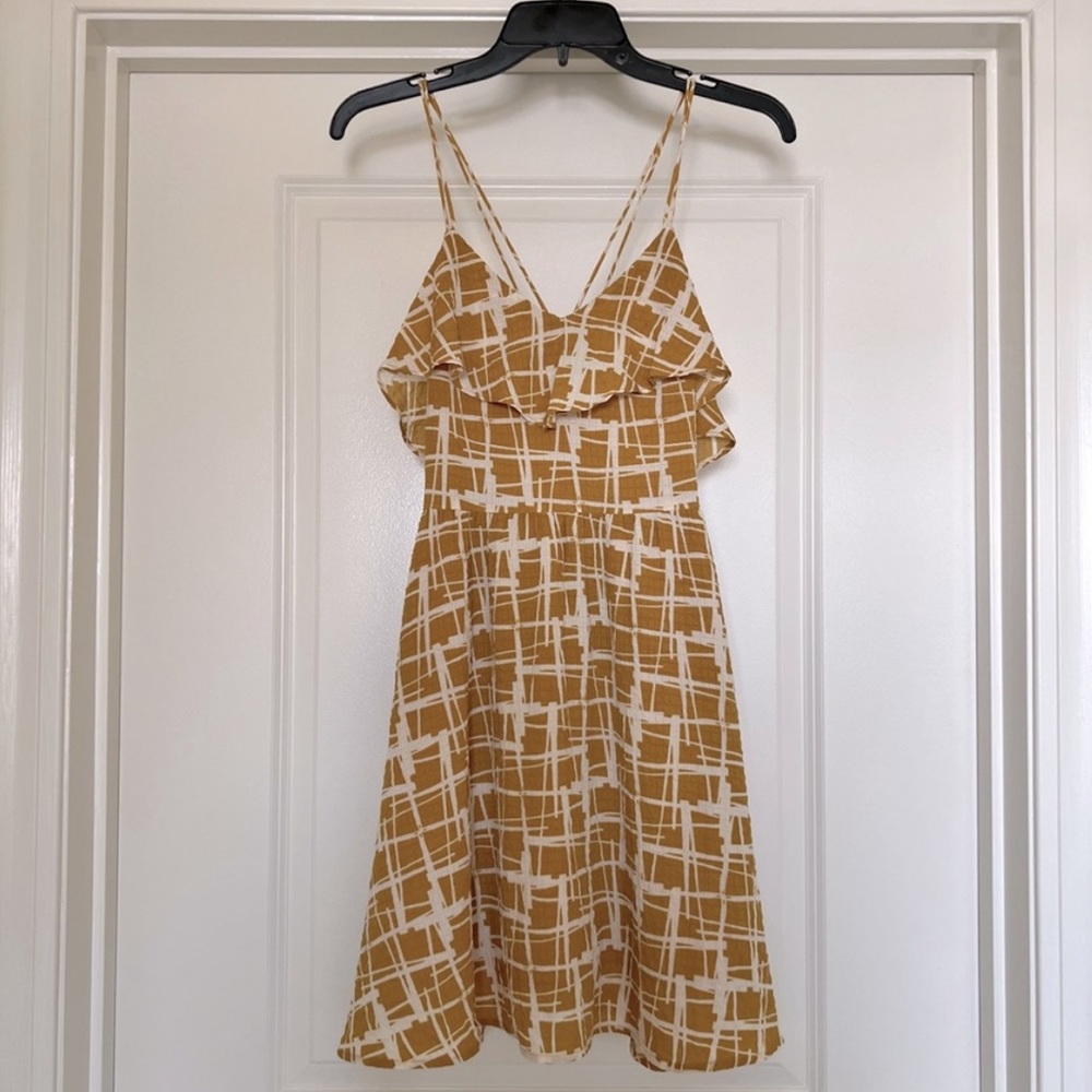 J.O.A. Just One Answer Ruffled Sun Dress